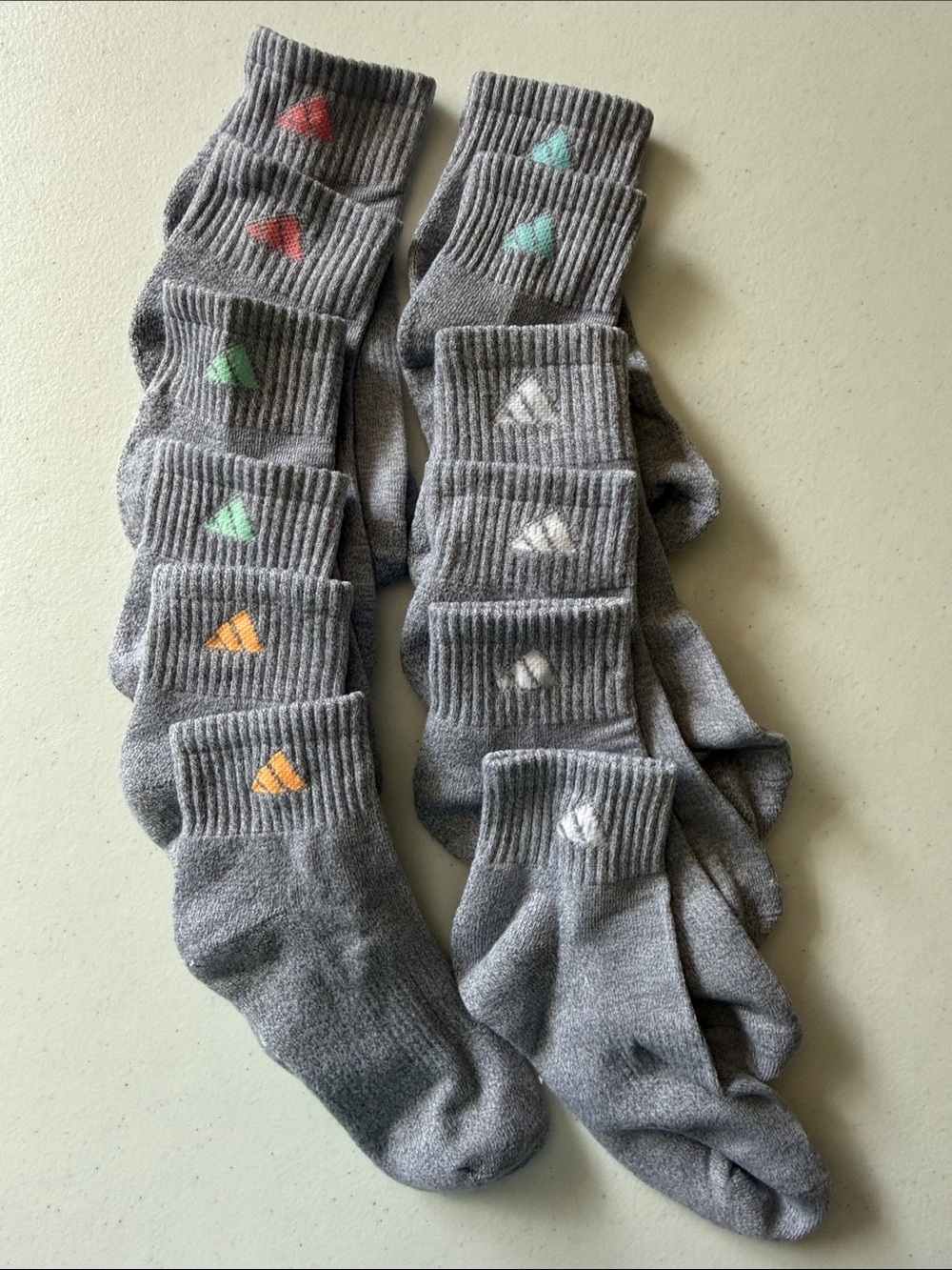 Adidas Socks 6 Pairs of Women’s Medium